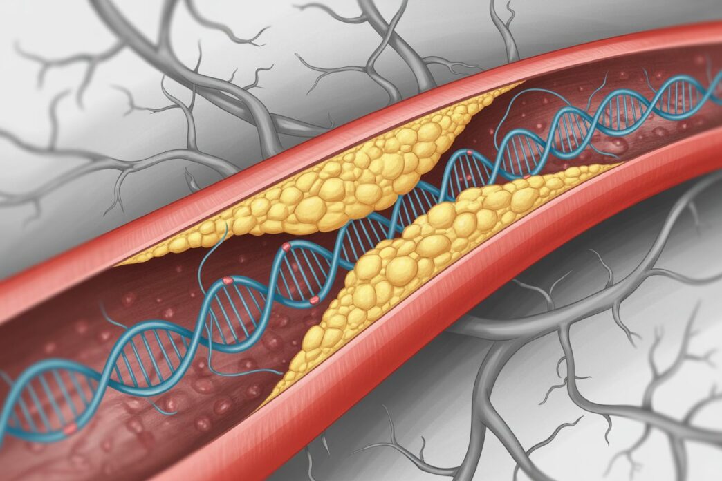 Jak geny wpływają na podatnośc na miażdżyce